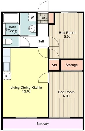 CASA MIRA2の物件間取画像